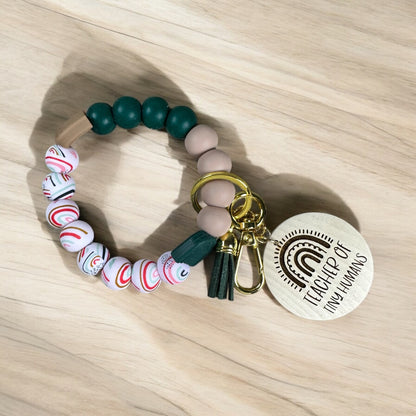 Boho Rainbow Beaded Wristlets