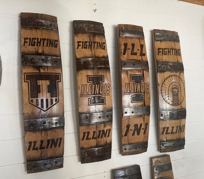 Custom Barrel Stave Plaque