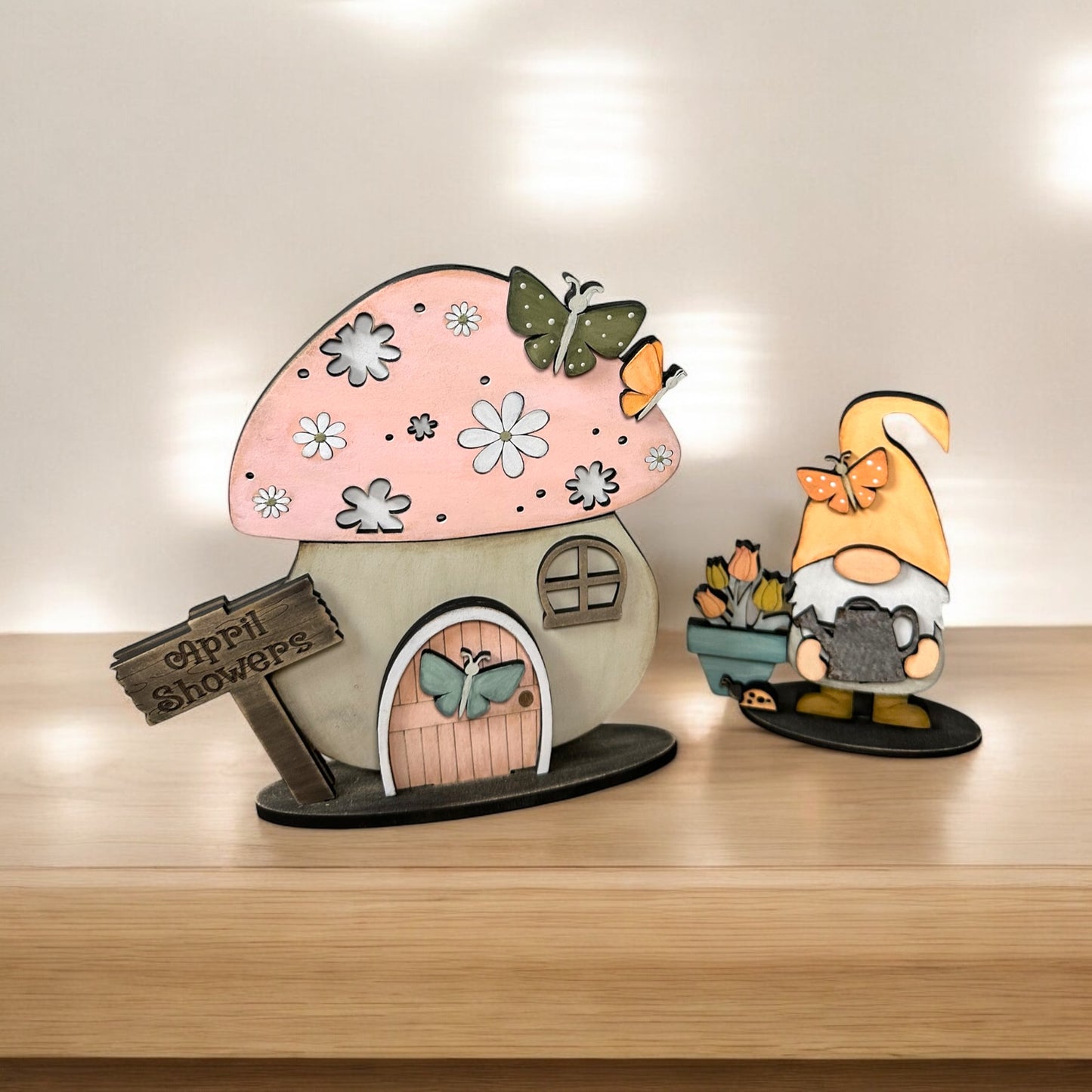 Spring Add On For Interchangeable Mushroom House