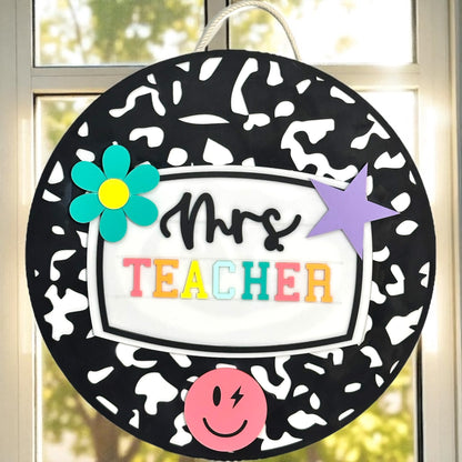 Custom Teacher Classroom Sign