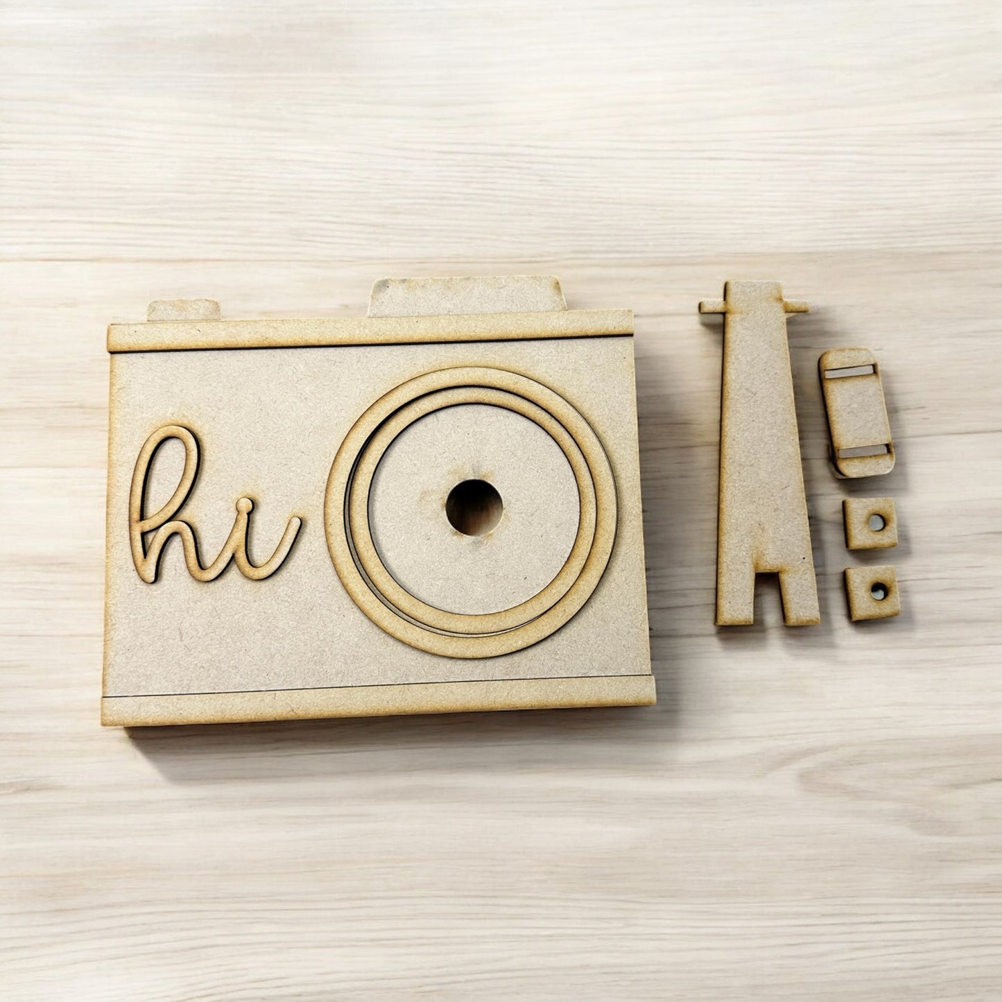 DIY Interchangeable Camera Base For 3" Round Inserts.