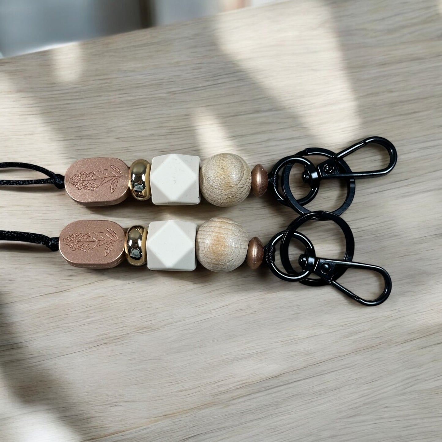 Embossed Mustard Seed Lanyard