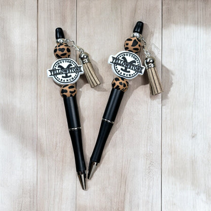 Cattle Ranch Beaded Pen