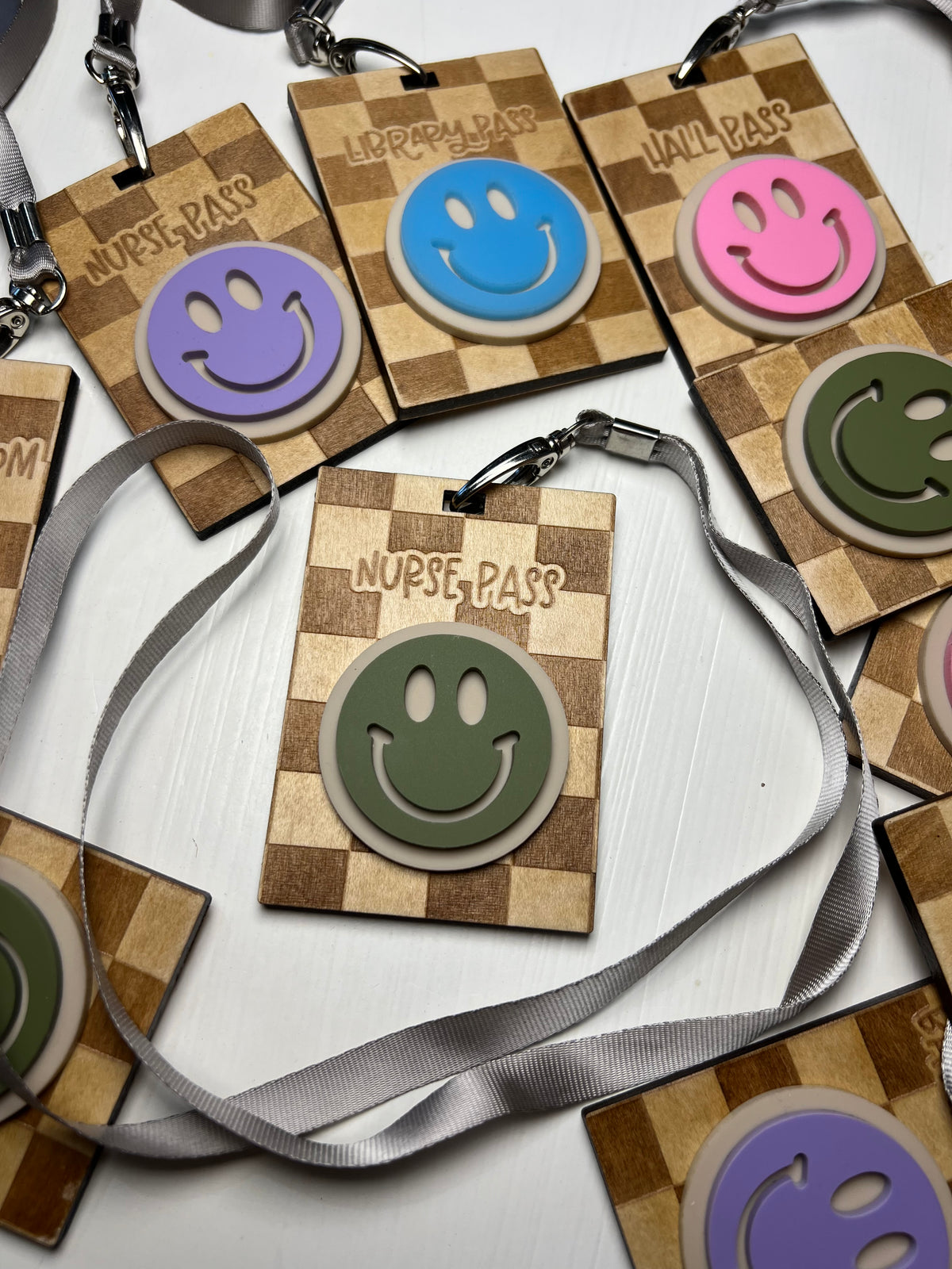 Classroom Pass Lanyards