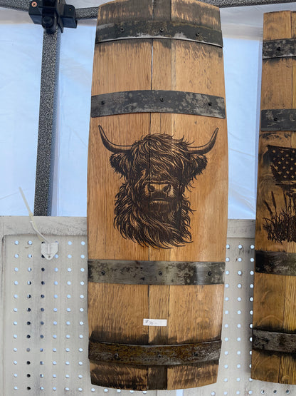 Custom Barrel Stave Plaque