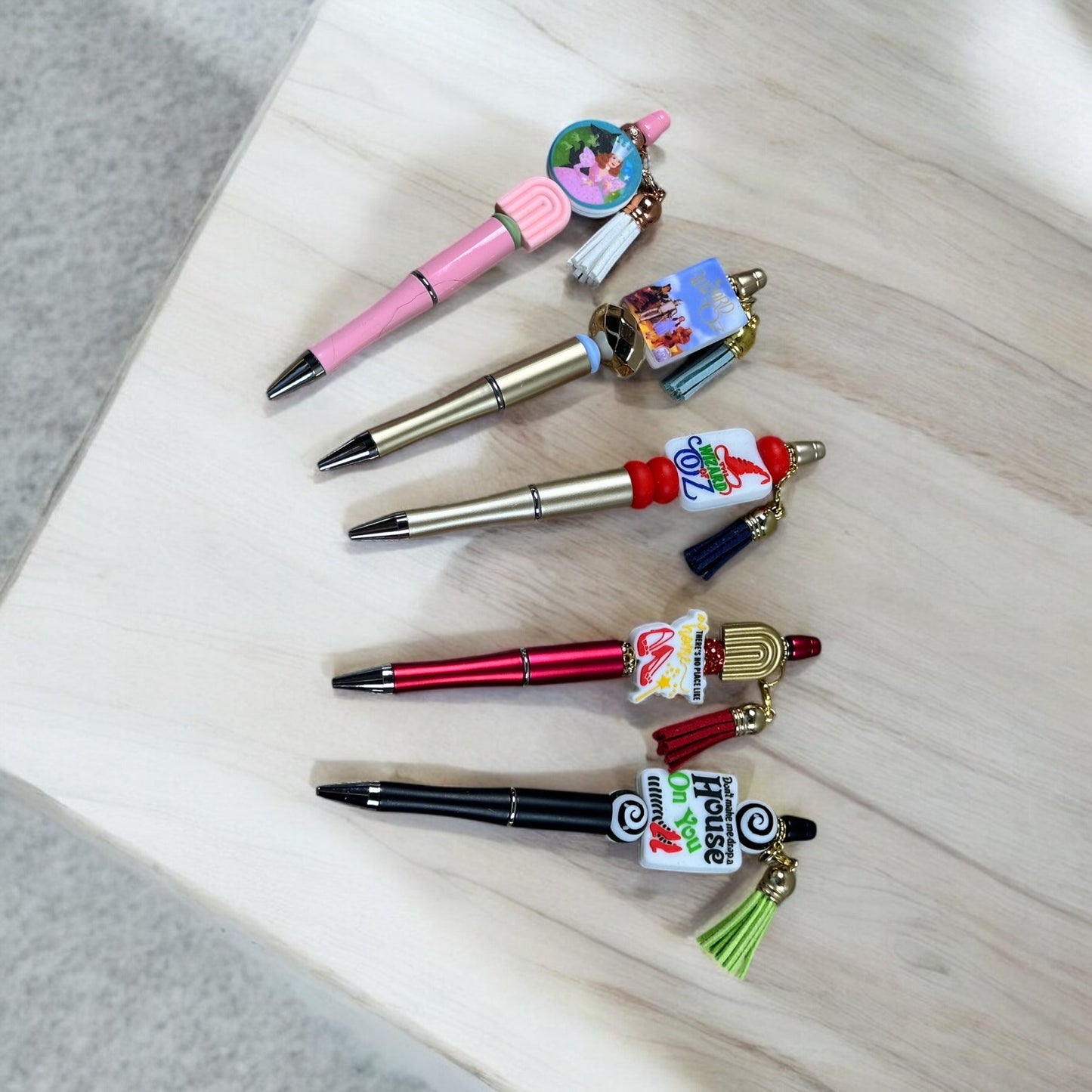 Oz Character Beaded Pens