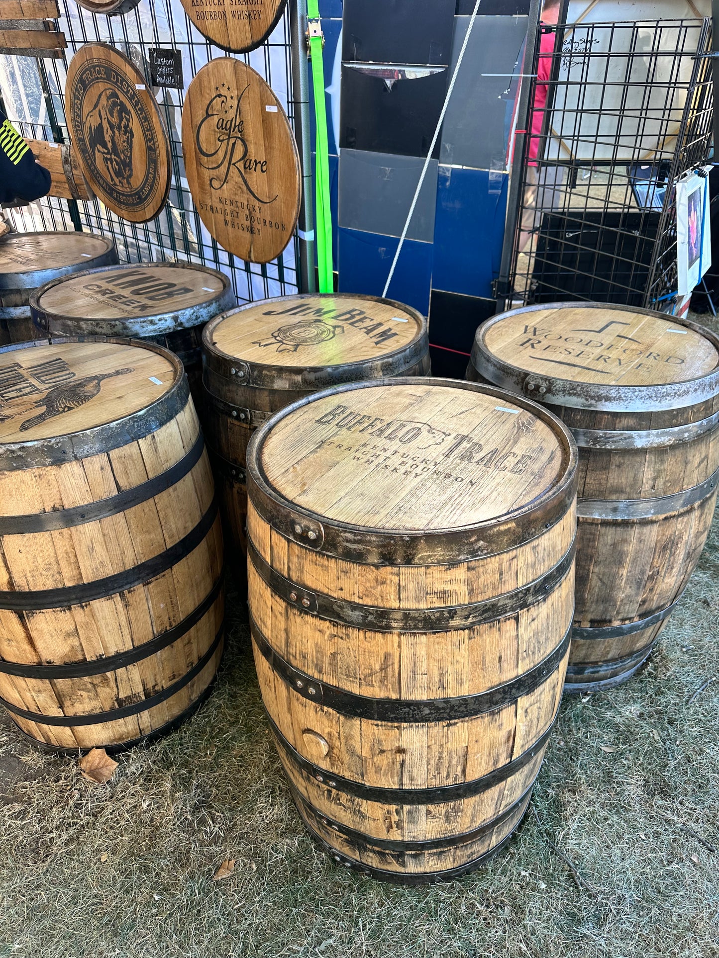Custom Whole Whiskey Barrel