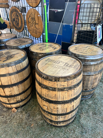 Custom Whole Whiskey Barrel