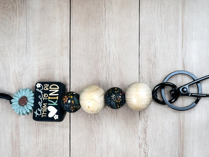 Teach Them To Be Kind Lanyard