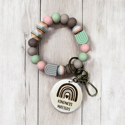 Boho Kindness Matters Wristlet