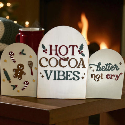 Christmas Arch Signs