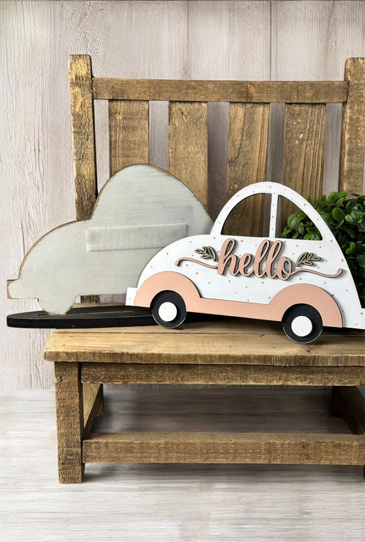 Interchangeable VW Bug Car Base