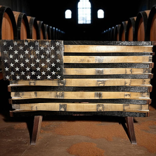 Premium Whiskey Stave Flag