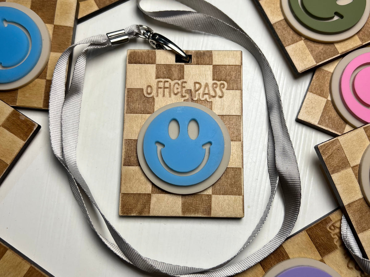 Classroom Pass Lanyards
