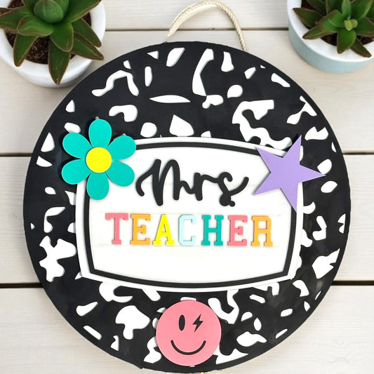 Custom Teacher Classroom Sign