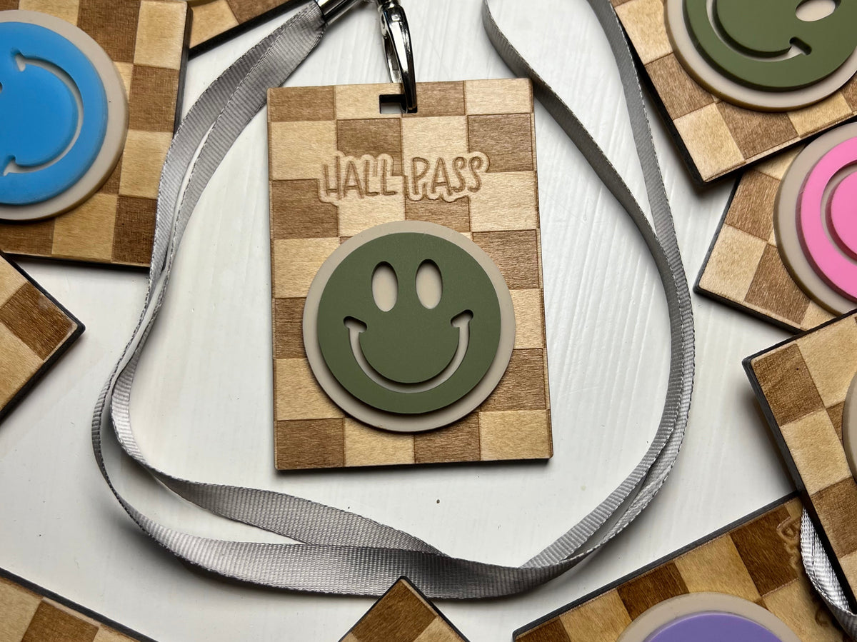 Classroom Pass Lanyards