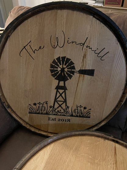 Custom Small Business Barrel Lid