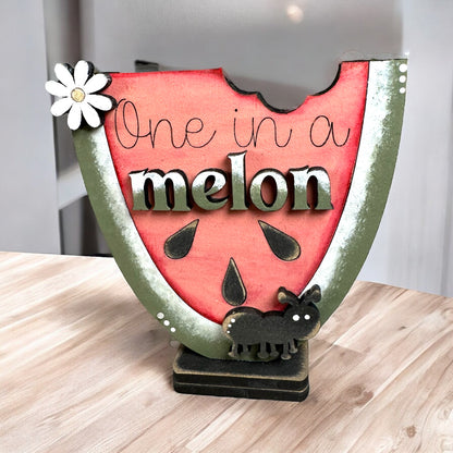 Life Is Sweet Watermelon Tiered Tray Signs