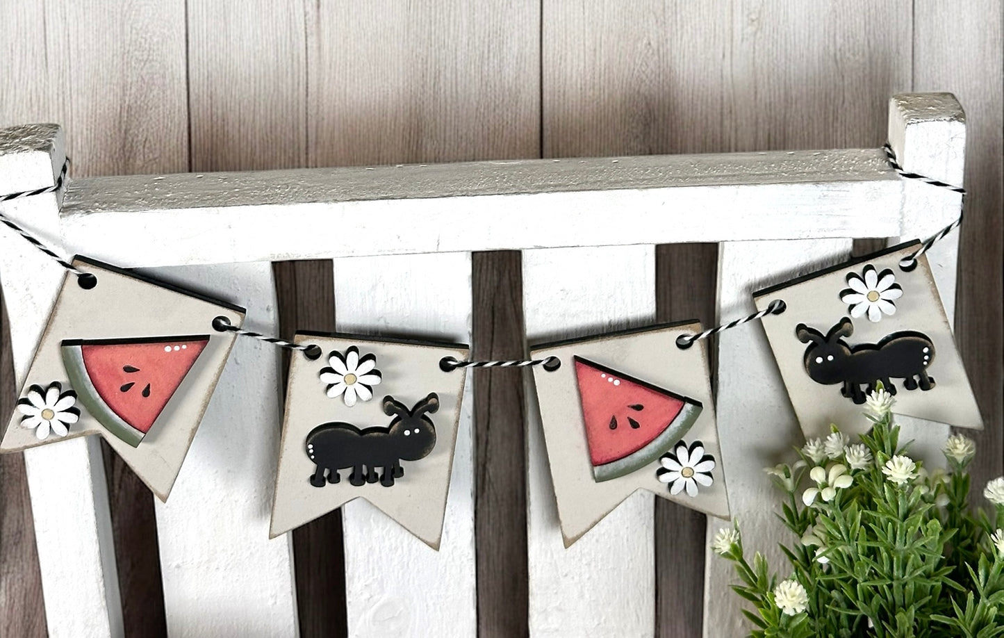 Life Is Sweet Watermelon Tiered Tray Signs