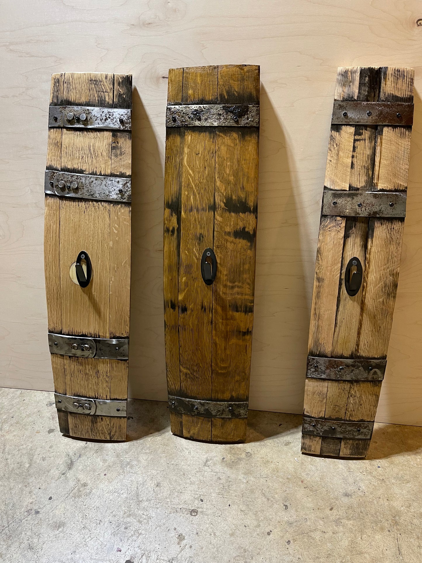 Barrel Stave Deer Skull Mount