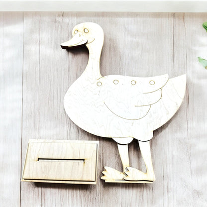 DIY Interchangeable Porch Goose Base