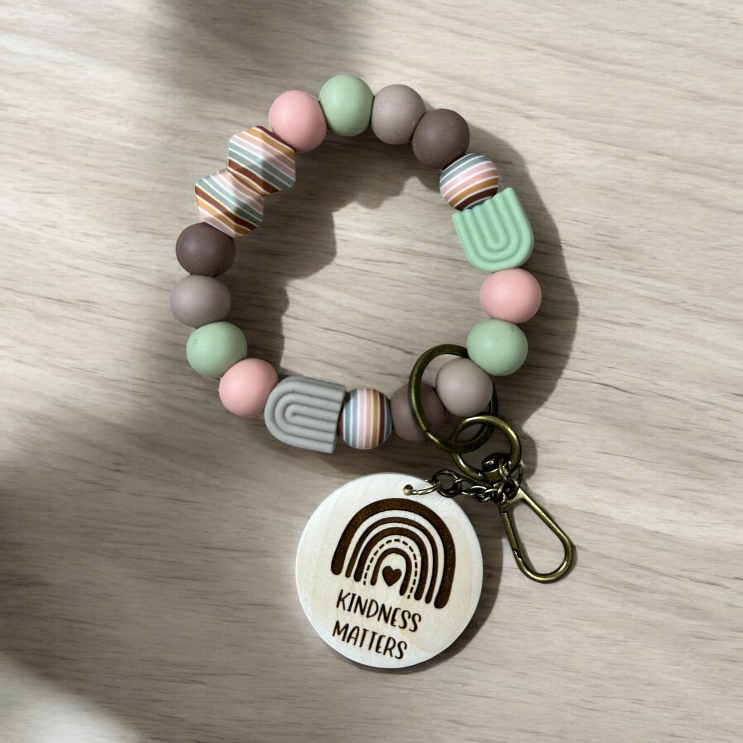 Boho Kindness Matters Wristlet