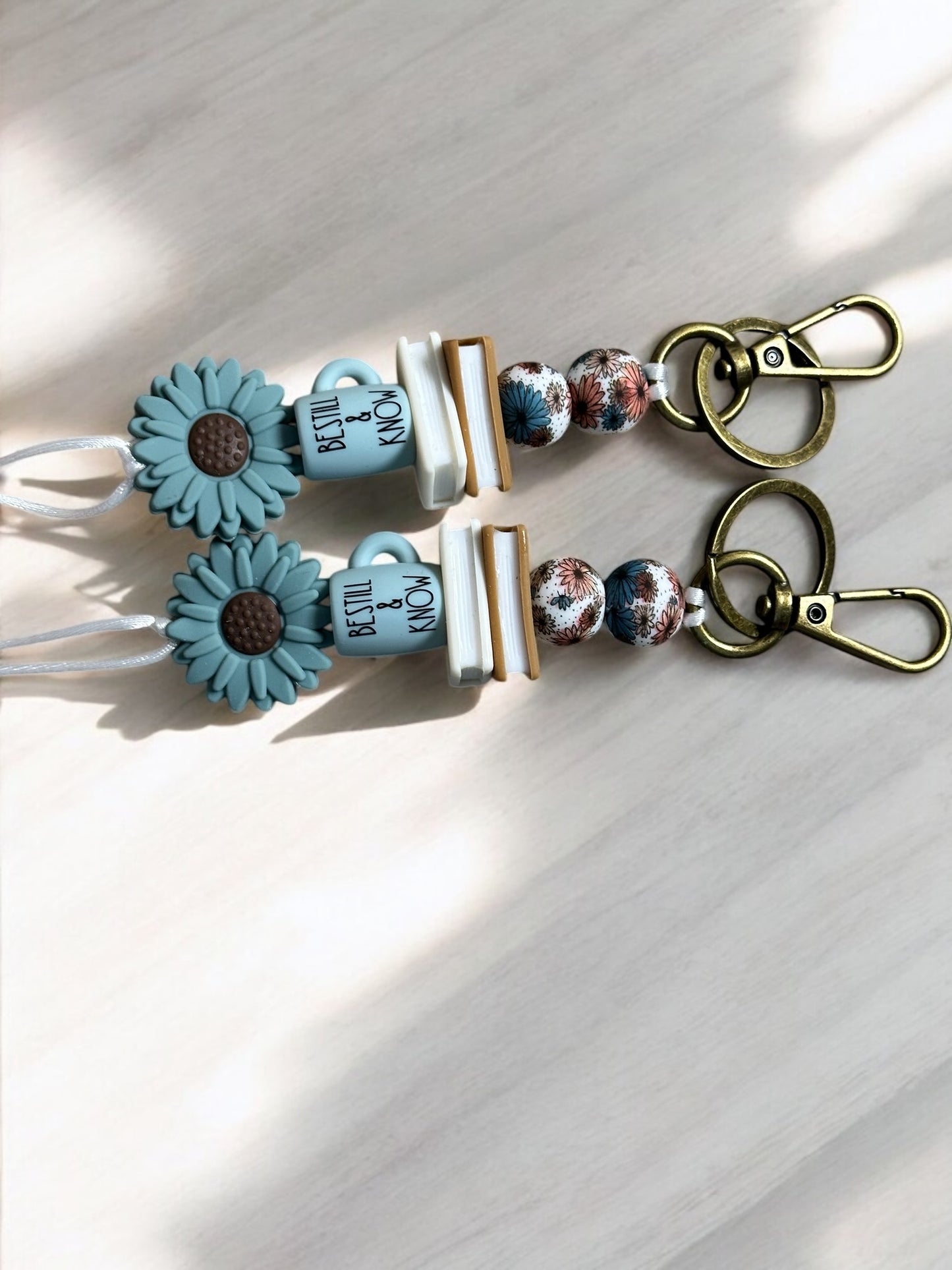 Be Still And Know Book Stack Lanyard