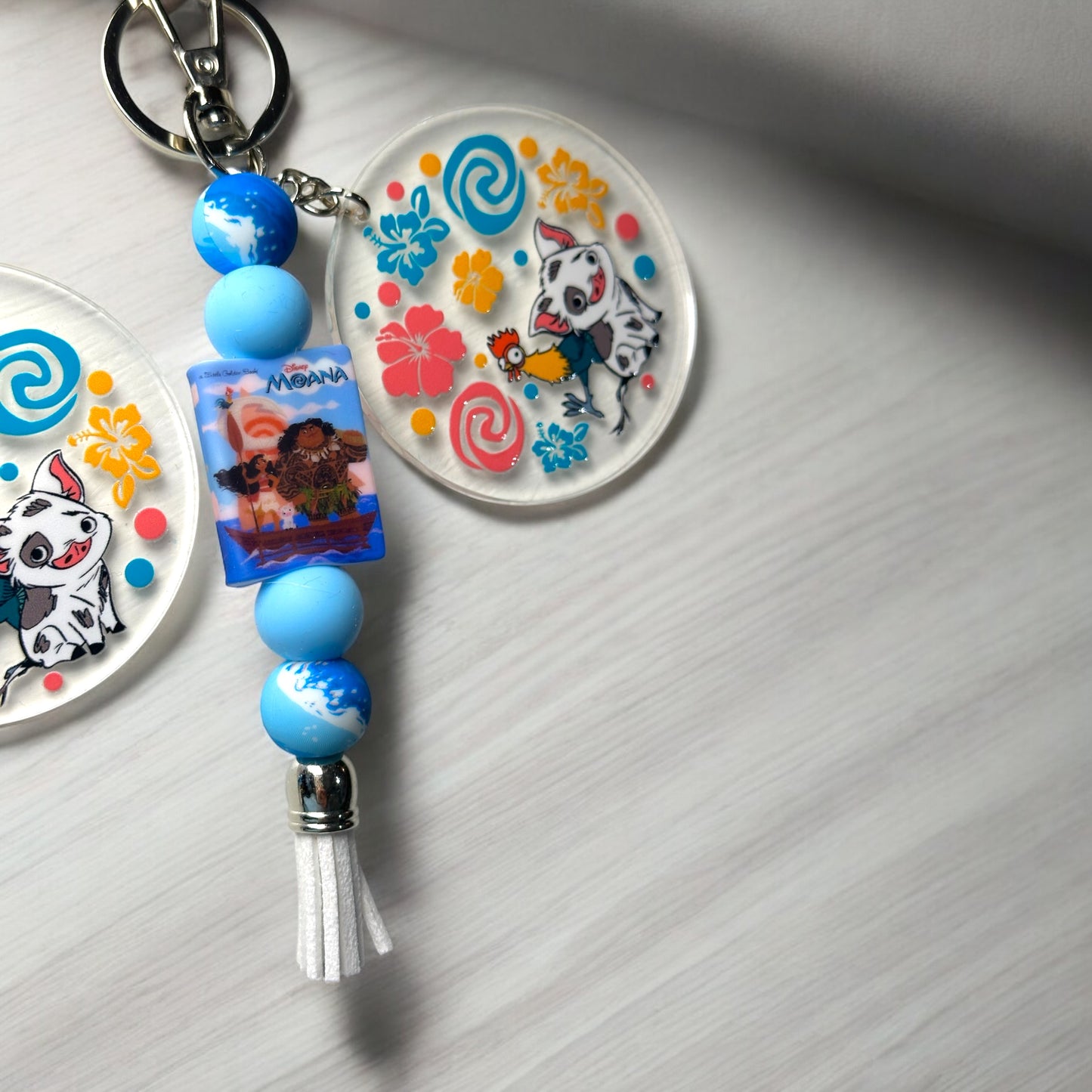 Island Gang Beaded Keychain