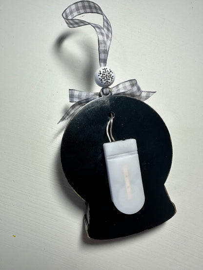 Snow Globe Lighted Ornaments