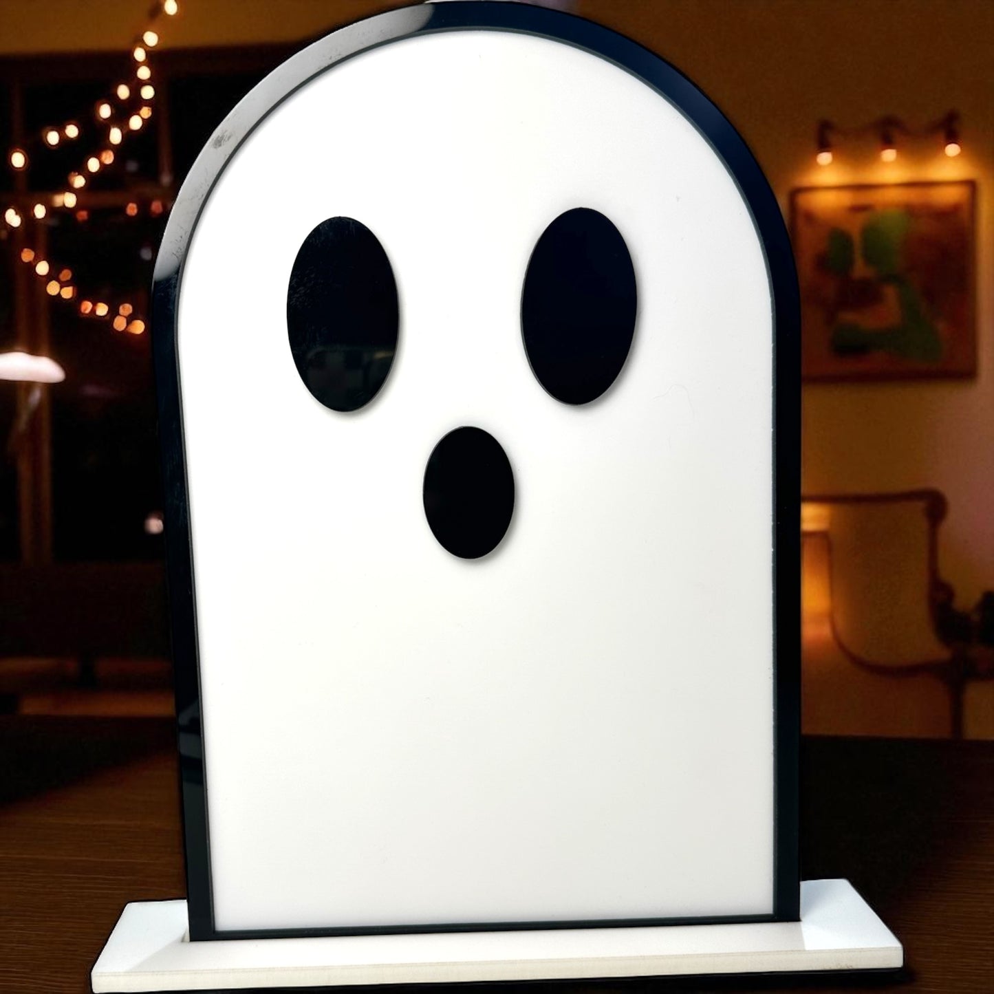 Acrylic Ghost Arch Sign