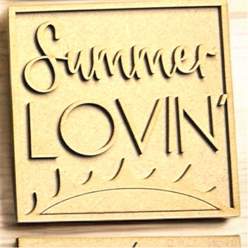 DIY Summer Ladder inserts