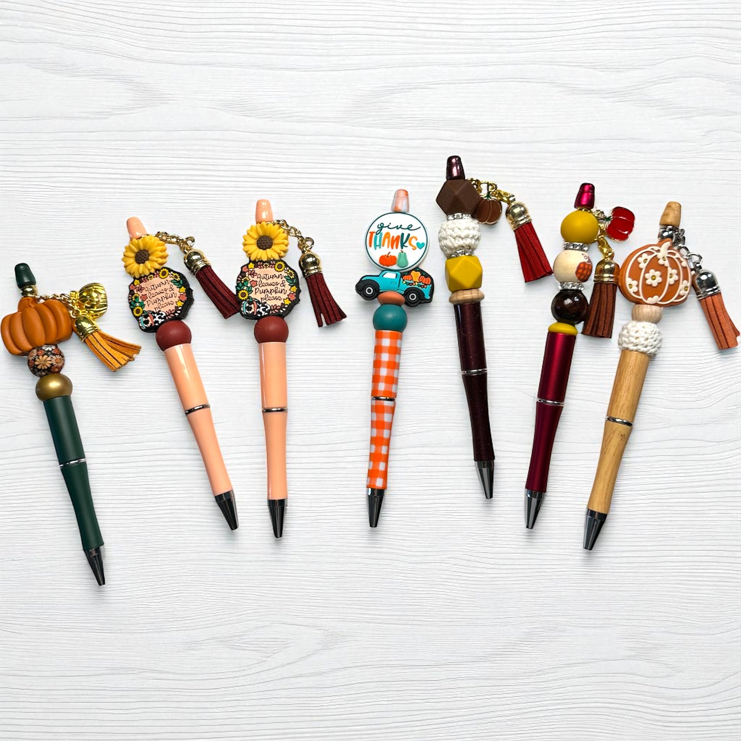 Assorted Fall Beaded Pens