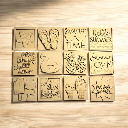 DIY Summer Ladder inserts