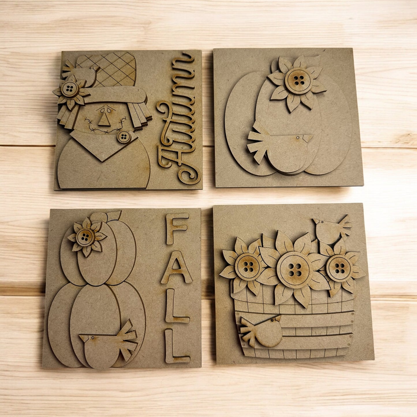 DIY Autumn Signs For Interchangeable Ladder Frames