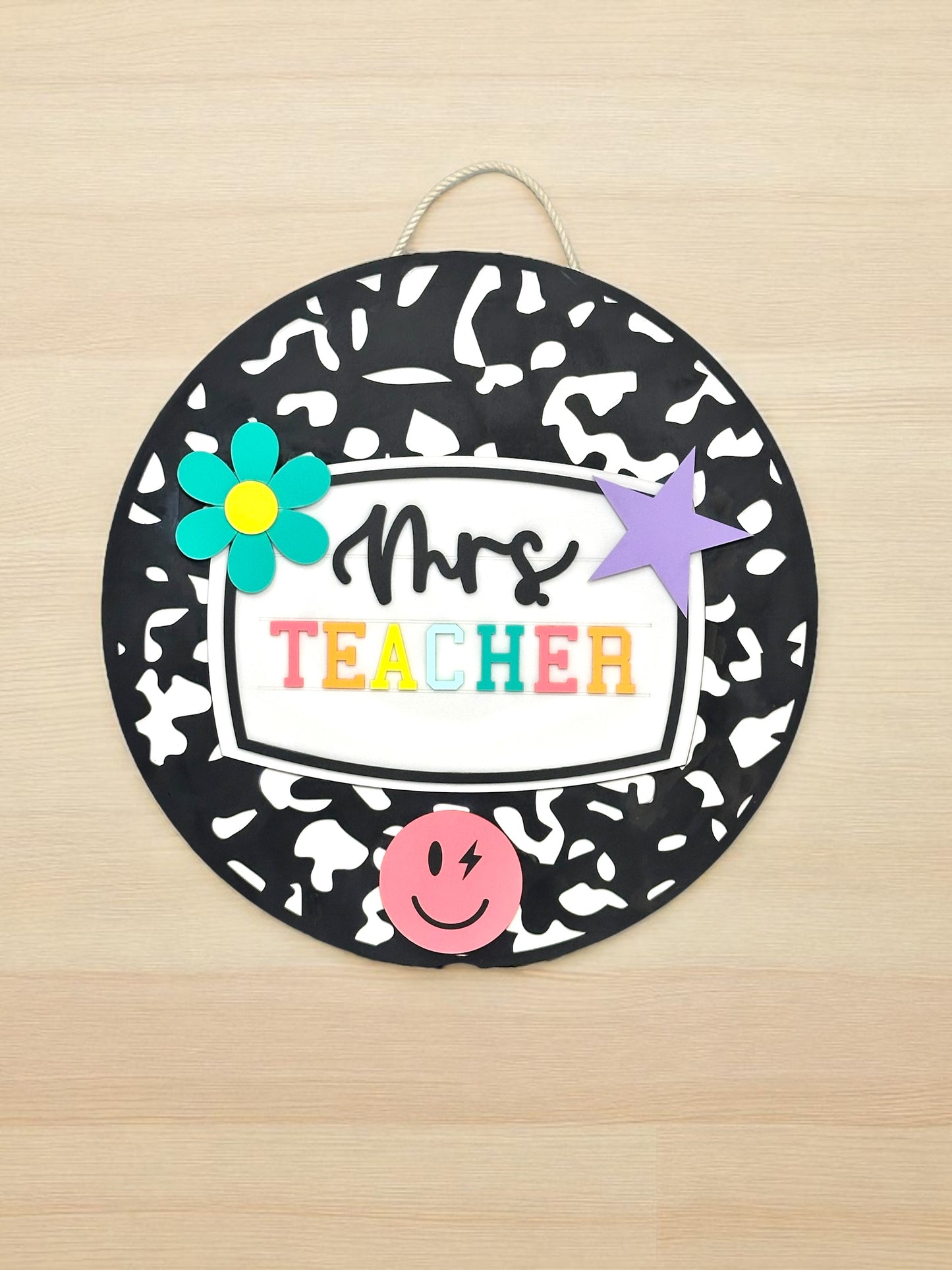 Custom Teacher Classroom Sign