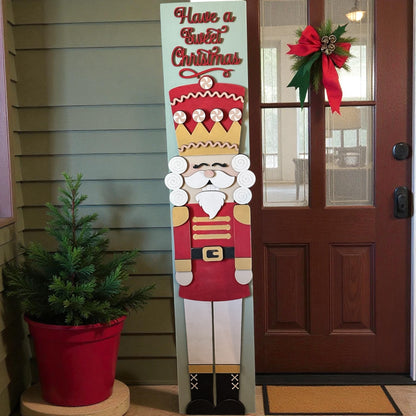 Nutcracker Porch Leaner