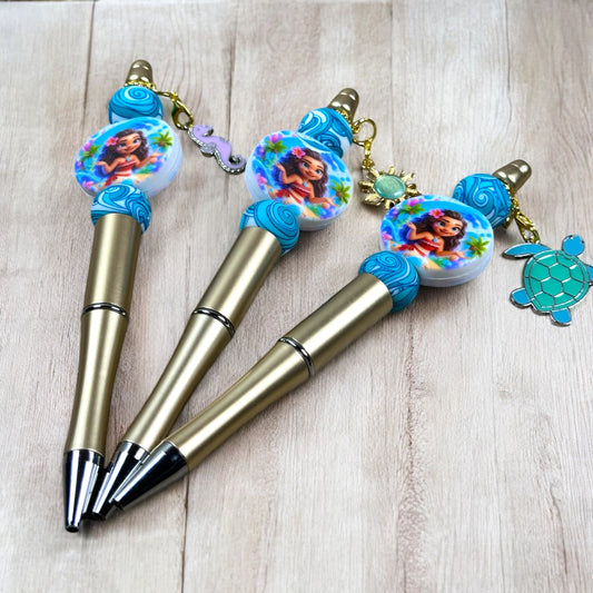 Island Girl Beaded Pen