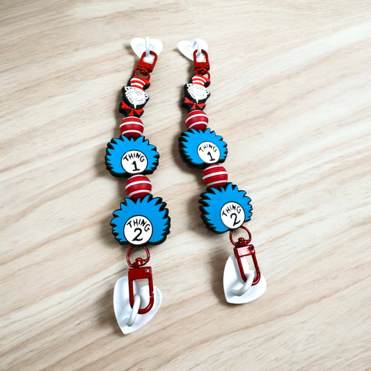 Cat And Things beaded E-Reader Strap