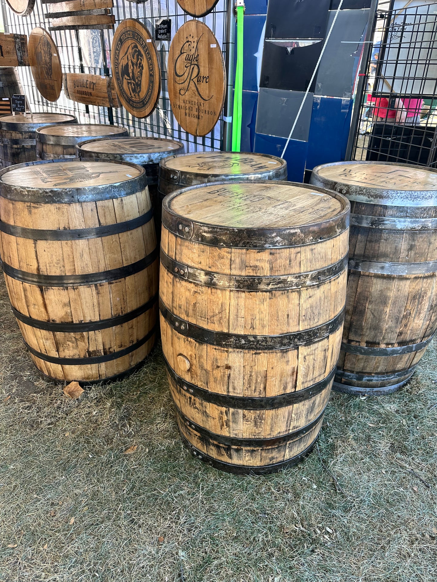 Custom Whole Whiskey Barrel