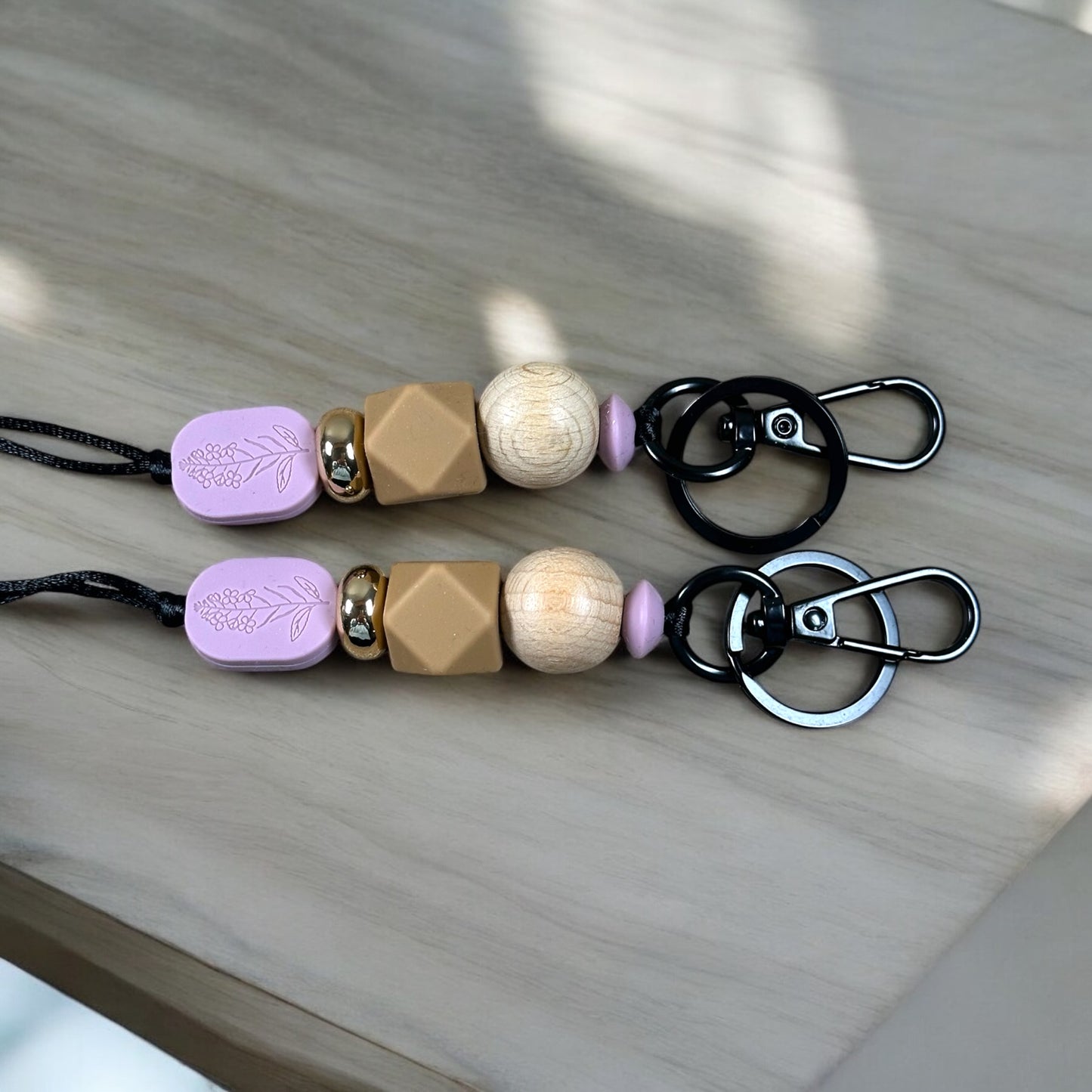 Embossed Mustard Seed Lanyard