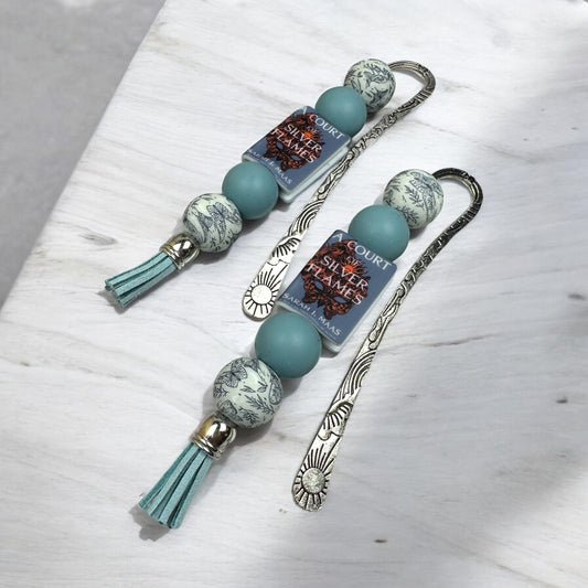 ACOTAR Inspired Beaded Bookmark
