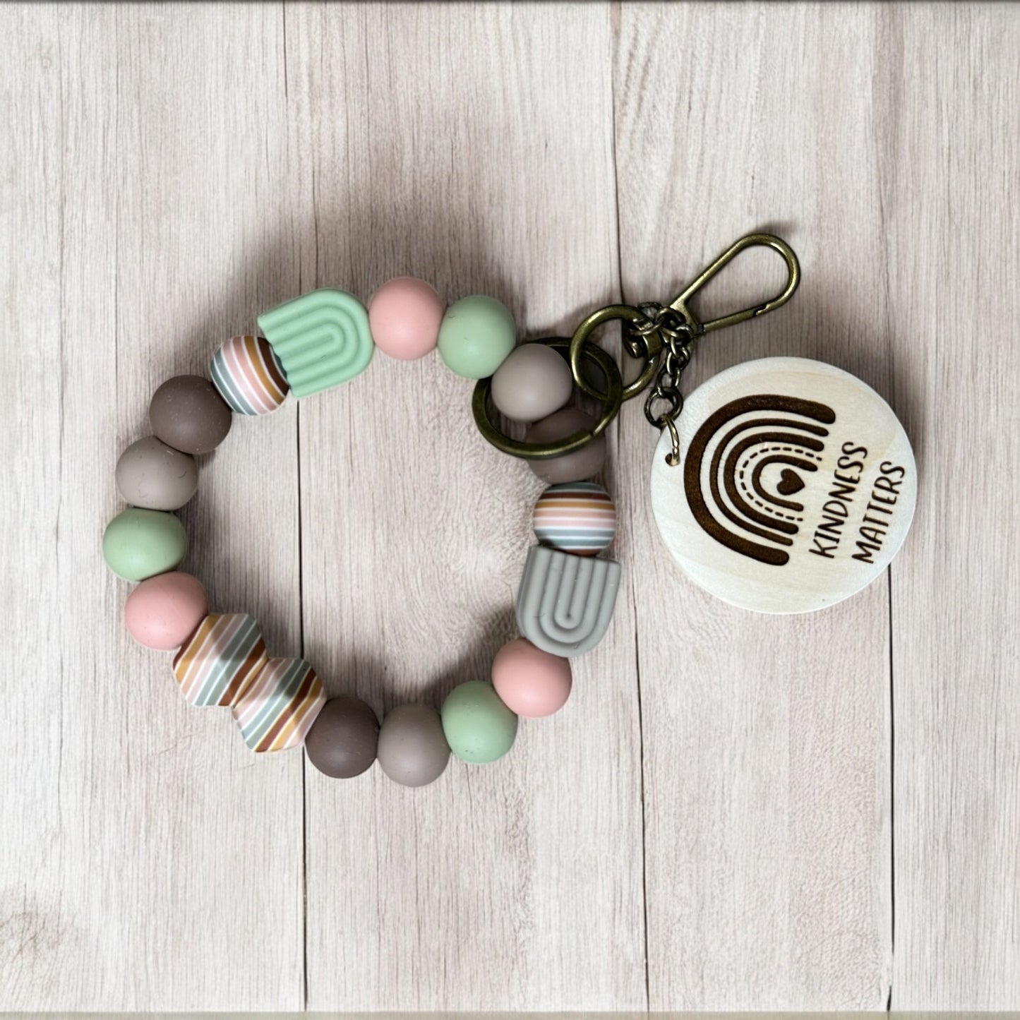 Boho Kindness Matters Wristlet