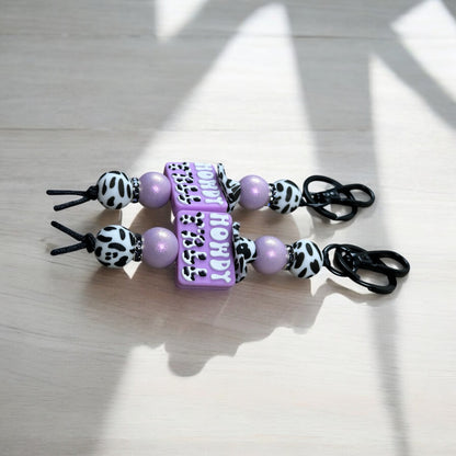 Howdy Y’All Beaded Keychain