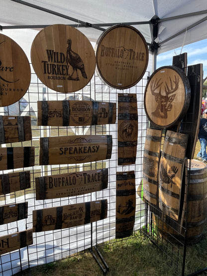 Custom Barrel Stave Plaque