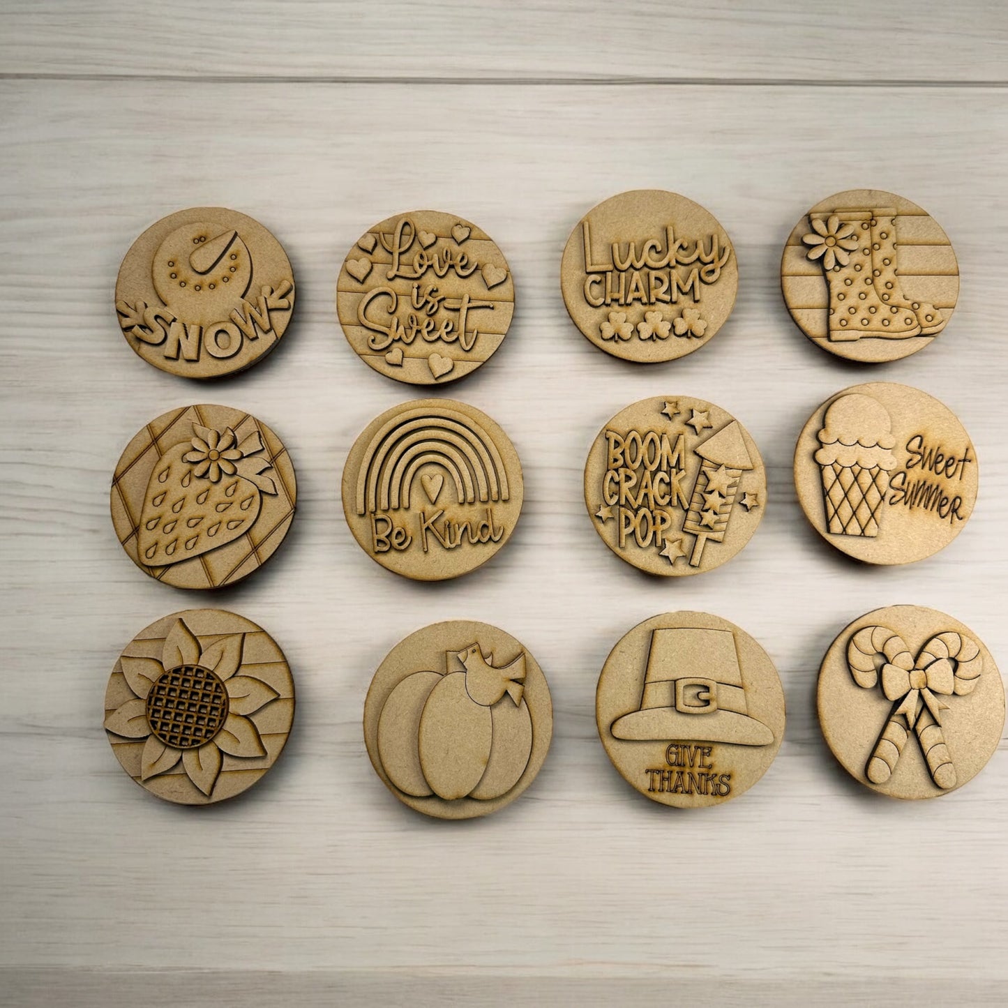 Volume 4 Seasonal 3” Round Inserts Bundle