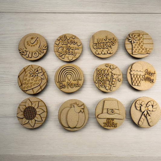Volume 4 Seasonal 3” Round Inserts Bundle