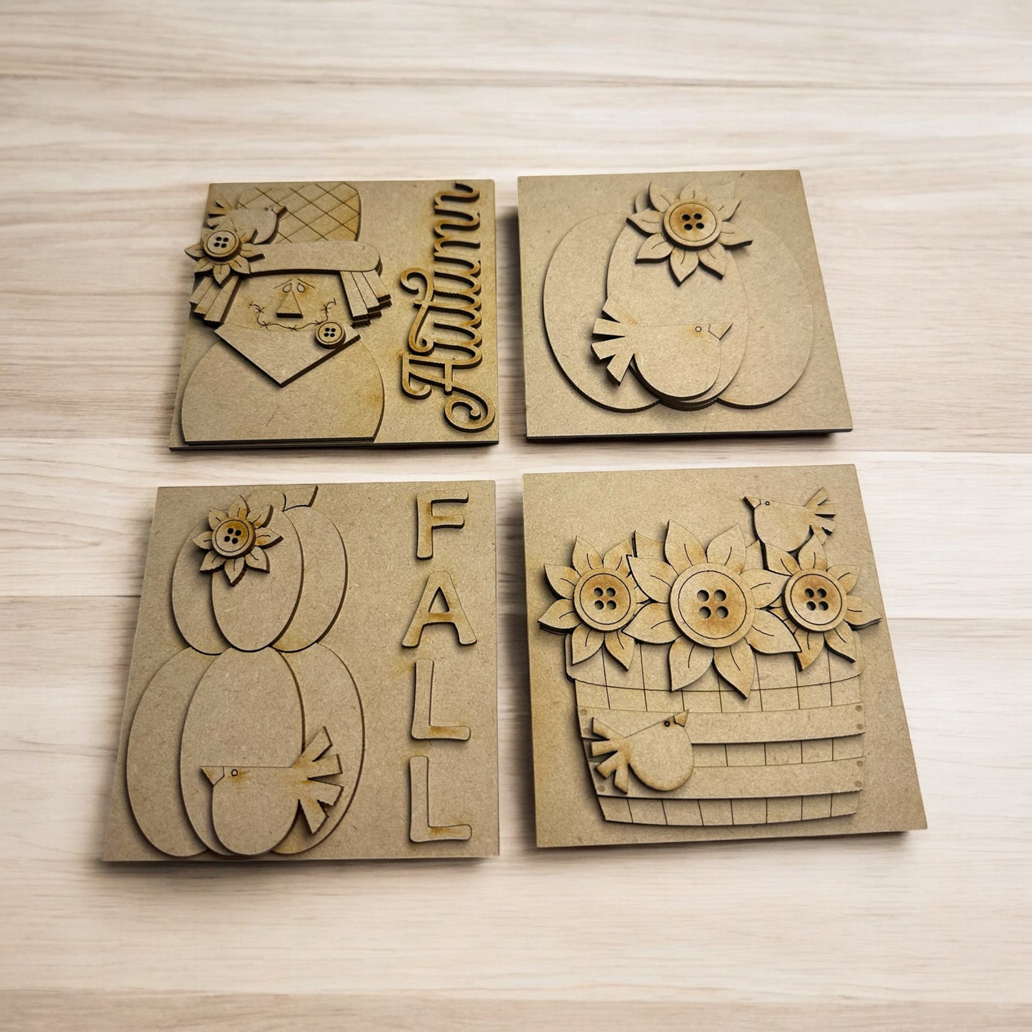 DIY Autumn Signs For Interchangeable Ladder Frames
