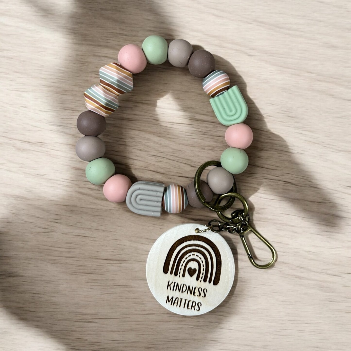 Boho Kindness Matters Wristlet