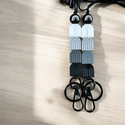 Boho Rainbow Lanyard