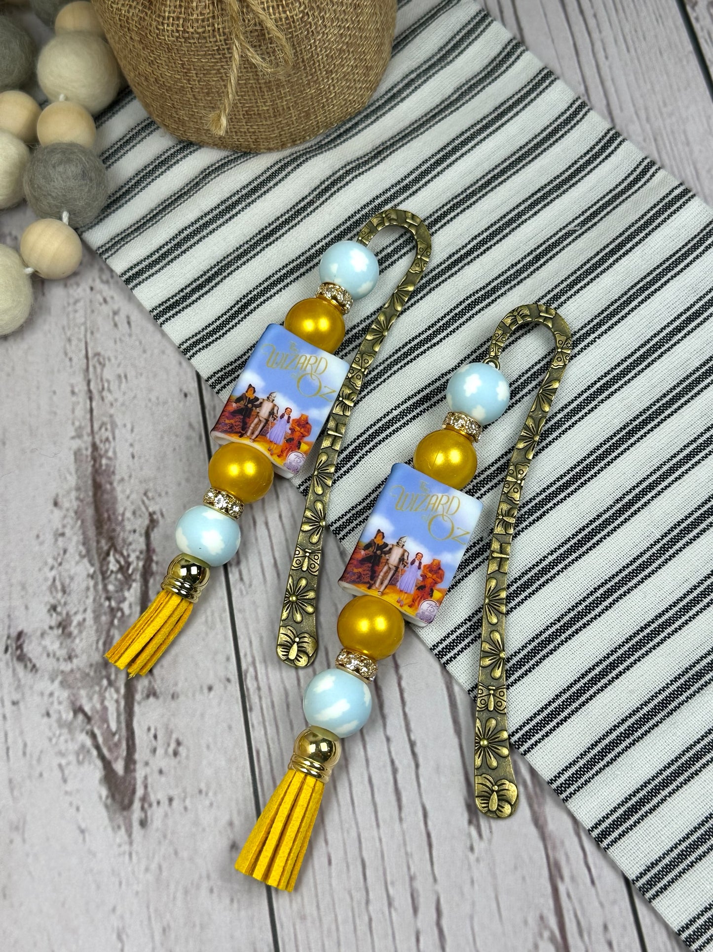 Classic Story Beaded Bookmark